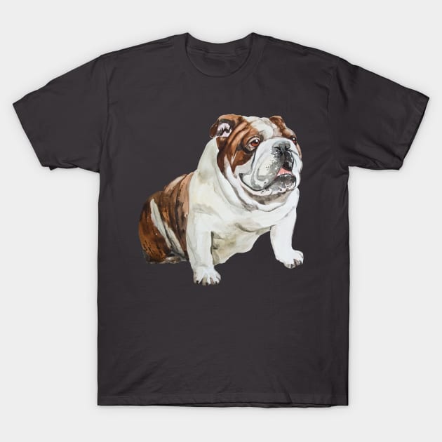 english bulldog T-Shirt by VicaVeresk